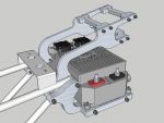 E-Streetquad 3D drawing and fitting of mounts for top case
